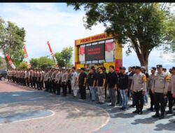 Perayaan HUT Kabupaten Ke-73., Kekuatan Penuh Polres Donggala Kawal.