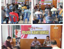 Polres Donggala Gelar “Pojok Kamtibmas” Bersama Masyarakat, Tampung Aspirasi Warga.