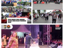 Polres Donggala Kawal Rangkaian Fun Walk hingga Malam Pengumuman Hadiah.