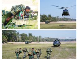 Prajurit TNI Asah Kemampuan Mobil Udara dalam Super Garuda Shield 2025