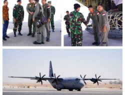 Panglima TNI Kirimkan Tambahan Pesawat Hercules C-130 Untuk Beri Bantuan Logistik ke Gaza