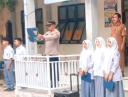 Polres Pidie Jaya Jadi Pembina Upacara di Sekolah, Ajak Siswa Disiplin dan Bijak Bermedia Sosial