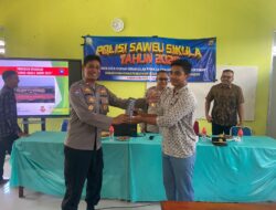 Dit Binmas Polda Aceh Bersama Polres Pidie Jaya Gelar Polisi Saweu Sikula di SMA Negeri 1 Trienggadeng