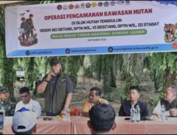 Wakil Bupati Aceh Tamiang Ismail, SE.I : ” Fungsi dan Kawasan Hutan Lindung Leuser Harus Kita Kembalikan “