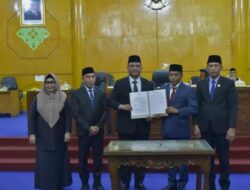 Enam Rancangan Qanun Prioritas Aceh Tamiang Tahun 2025 di Sahkan