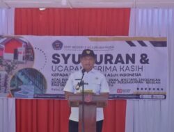 Bupati Aceh Tamiang Irjen Pol. (Purn) Drs. Armia Pahmi, MH Apresiasi Program Sekolah Sehat di Aceh Tamiang