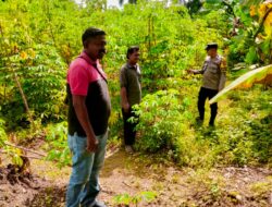 Menjalin Kemitraan dan Silaturahmi Bersama Masyarakat personel Polsek Rantau Sambang Warga