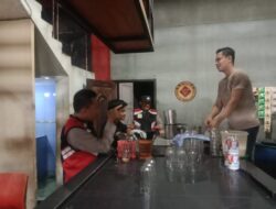 Cegah Karhutla, Personel Polsek Karang Baru Berikan Himbauan karhutla serta Edukasi