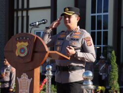 Sertijab Polres Pidie Jaya, Kapolres Apresiasi Pejabat Lama dan Sambut Pejabat Baru