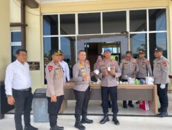 Tak Hanya Anggota, Kapolres Pidie Jaya Juga Ikut Tes Urine untuk Perangi Narkoba