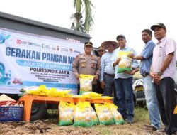 Polres Pidie Jaya Gelar Panen Raya Jagung Serentak Kuartal III Dukung Swasembada Pangan 2025