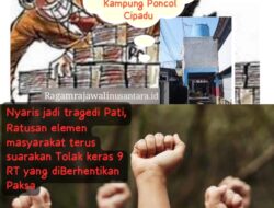 Aliansi Kampung Poncol Cipadu Tuntut Kebijakan Pemkot Tangerang yang Tidak Pro Rakyat