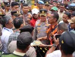 Kapolres Aceh Tamiang Pimpin Langsung Pengamanan Aksi Masa di Pertamina Rantau