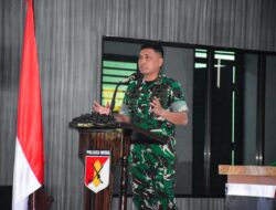 Pangdam XXIII/Palaka Wira Beri Pengarahan Kepada Prajurit, PNS, dan Persit