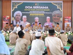 Polres Aceh Tamiang Peringati Maulid Nabi Muhammad SAW Dan Do’a Bersama Bagi Keselamatan Negeri