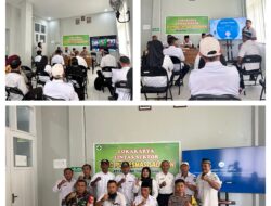 Wakili Danramil, Serka.Sumarto.L Hadiri Lokakarya Mini Lintas Sektor Tingkat Kecamatan