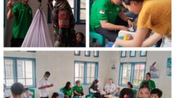 Babinsa 11/Liang Kegiatan Monitoring Integrasi Layanan Primer (ILP) Di Posyandu Loolong
