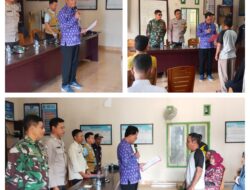 Babinsa Koramil 13/Tataba Hadiri Serah Terima Jabatan Kepala Desa Definitif