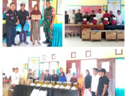 Penyaluran Bantuan Sembako Dan Ketingting Tahun 2025 Di Wilayah Desa  Didampingi Babinsa
