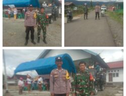 Dukung Kelancaran Kegiatan Masyarakat, Babinsa Amankan Jalannya Upacara Ngaben Warga