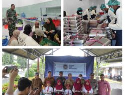 Danramil 14/Toili Didampingi Babinsa Mengecek Kesiapan Dapur Sehat Program Makan Bergizi Gratis