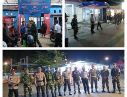 Danramil Salakan Ikut Terlibat Apel Gabungan Patroli Skala Besar TNI-Polri Di Polres Bangkep