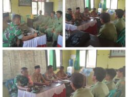 Komsos Babinsa Koramil 03/Batui Bersama Linmas, Meningkatkan Kesadaran Falam Menjaga Keamanan dan Ketertiban Lingkungan