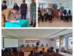 Babinsa Hadiri Musyawarah Desa Pembentukan Pengurus BUMDES Desa Tomeang