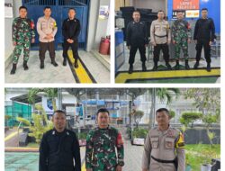 Sinergitas Kuat TNI, Polri Dan Lapas, Babinsa Koramil 01/Luwuk Sambangi Lapas Kelas IIB Perkuat Komsos