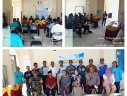 Hadiri Rapat Lokakarya Mini Lintas Sektor, Babinsa Koramil 13/Tataba Dorong Percepatan Penurunan Stunting