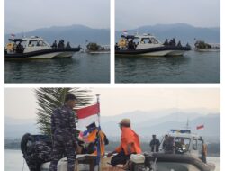 Wujud Kepedulian Maritim, Danlanal Palu Launching Rumpon Nelayan Sambut HUT ke-80 TNI AL Kolaborasi PT. CPM