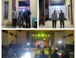 Babinsa Koramil 14/Toili Hadiri Pentas Seni Dan Budaya 2025 SMAN 1 Toili
