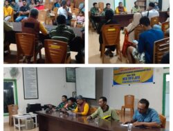 Pelda Hari Yuliono Babinsa Koramil 14/Toili Hadiri Musdes Penjaringan Pengurus BUMDes