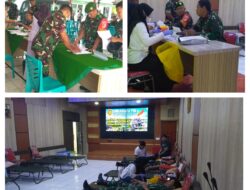 Sambut HUT TNI Ke 80 Tahun 2025, Kodim 1308/LB Laksanakan Bakti Sosial Donor Darah Dan Pengobatan Gratis