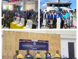 Pos TNI AL Luwuk Lanal Palu Dukung dan Sukseskan Kelancaran Tim Ekspedisi Rupiah Berdaulat di Wilayah 3T