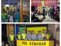 Koramil 14/Toili Gelar Patroli Gabungan Ciptakan Kamtibmas Yang Aman Dan Kondusif