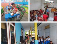 Babinsa koramil 02/Bunta Mendampingi dan Monitoring Pendistribusian Makan Bergizi Gratis