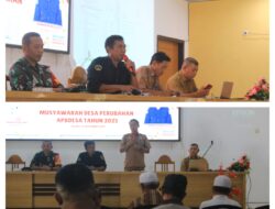 Tertibkan Hewan Ternak, Babinsa Koramil 03/Batui Hadiri Rapat Penyusunan Perdes Penertiban Ternak