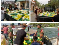 Beras SPHP Bulog Diserbu Warga, Babinsa Koramil 09/Lobangkurung Semangat Melayani Masyarakat