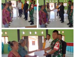 Wujud Peran Aktif, Babinsa Dampingi Penyaluran BLT Dana Desa