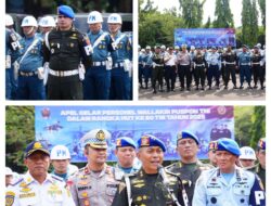 Puspom TNI Gelar Apel Personel Wallakir, Siap Amankan HUT Ke-80 TNI