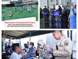 Wujud Kepedulian Terhadap Masyarakat Di Kotabaru, TNI AL Gelar Bakti Sosial Dan Kesehatan Serta Open Ship Di Atas KRI Teluk Ende-517