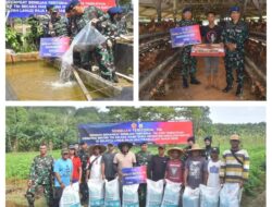 Serbuan Teritorial Non Fisik Warnai Peringatan HUT Ke-80 TNI Di Lanud Raja Haji Fisabilillah