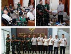 Asrenum Panglima TNI Anjangsana kepada Jenderal TNI (Purn) Wiranto