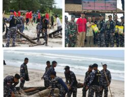Peringati Hari Maritim Sedunia 2025, TNI AL Laksanakan Bersih-Bersih Pantai Di Kawasan Konservasi Penyu