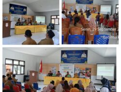 Wujudkan Sinergitas Lintas Sektoral, Danramil 06/Lamala Hadiri Lintas Sektor Bidang Kesehatan Di Puskesmas