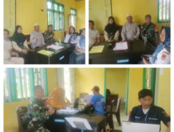 Aktif Komsos Bersama Kepala KUA Dan Kades Dan Perangkat Desa Menjadikan Hubungan Kerja Antara Babinsa Dan Aparat Desa Semakin Solid