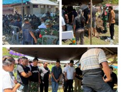 Belasungkawa, Danramil 07/Pagimana  Melayat  Duka Ke Rumah Tokoh Masyarakat Dan Tokoh Agama