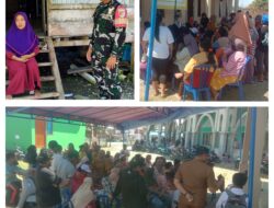 Babinsa Koramil 03/Batui Menghadiri Dan Mendampingi Pemilihan Anggota BPD Keterwakilan Perempuan Desa