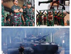 Panglima TNI Tinjau Geladi Kotor HUT Ke-80 TNI Tahun 2025